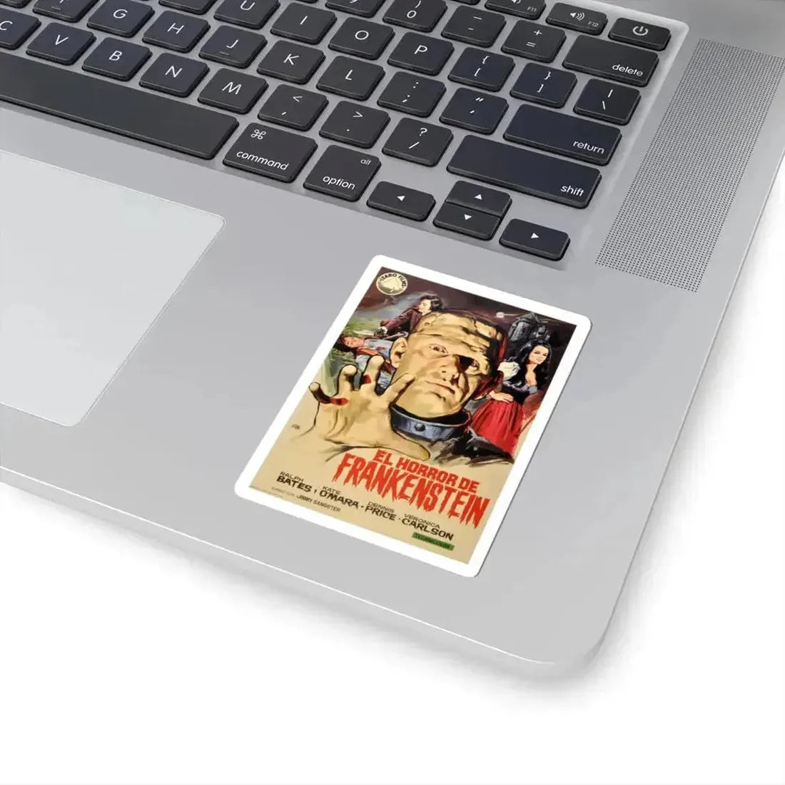 HORROR OF FRANKENSTEIN (SPANISH) 1970 Movie Poster - STICKER Vinyl Kiss-Cut Decal - The Sticker Space