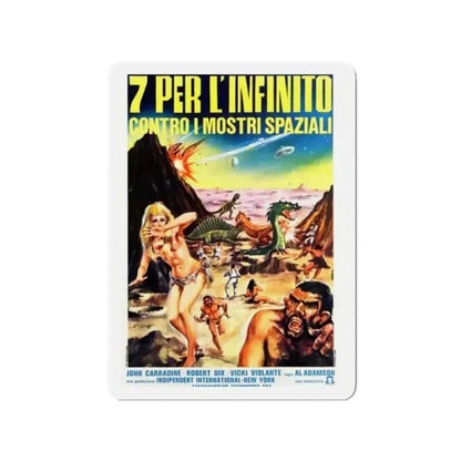 HORROR OF THE BLOOD MONSTERS (ITALIAN) 1970 Movie Poster - Refrigerator Magnet - The Sticker Space