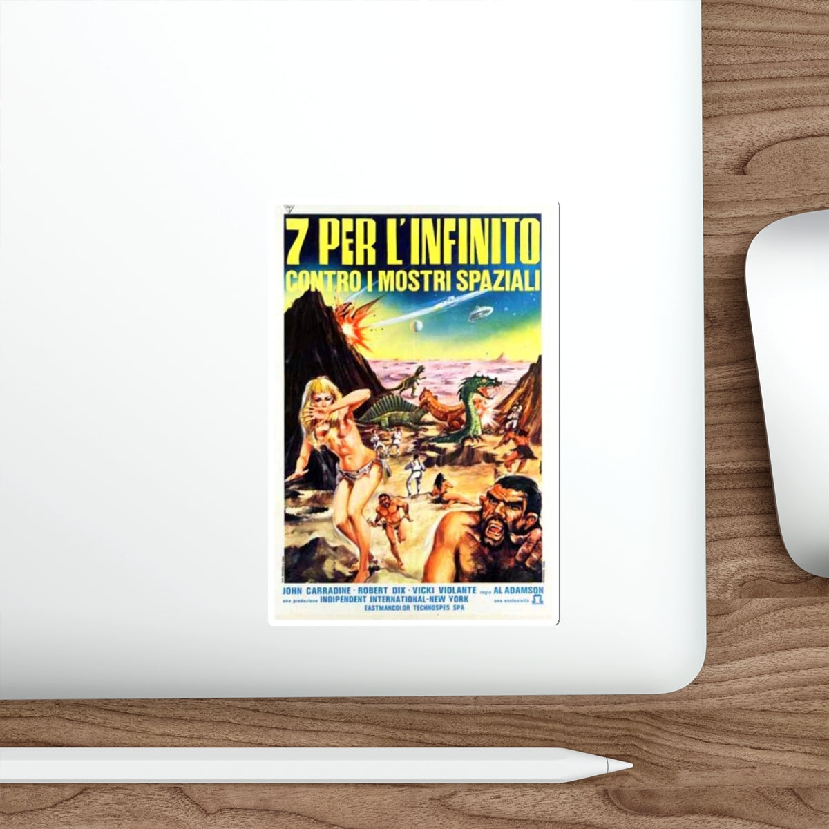 HORROR OF THE BLOOD MONSTERS (ITALIAN) 1970 Movie Poster STICKER Vinyl Die-Cut Decal-The Sticker Space