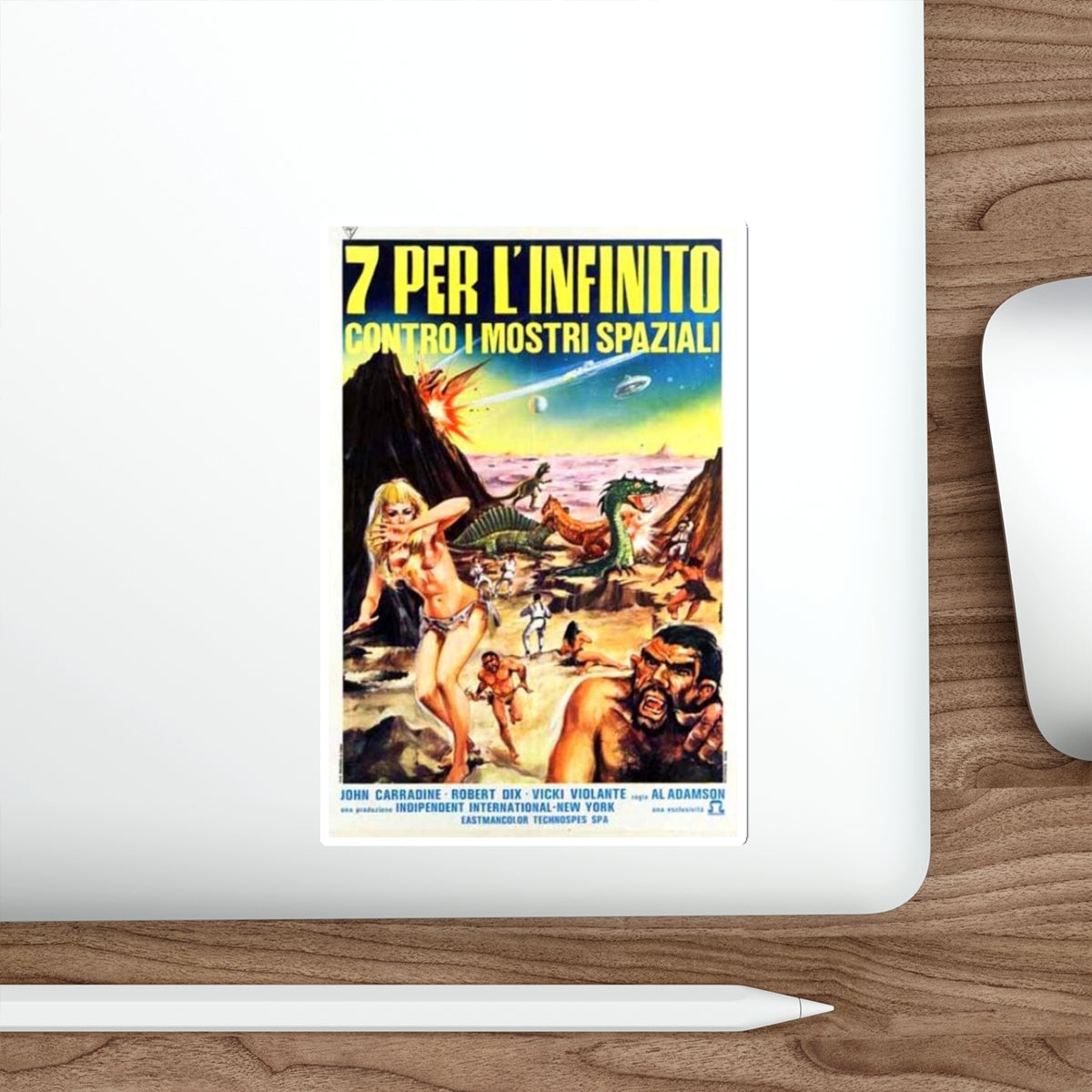 HORROR OF THE BLOOD MONSTERS (ITALIAN) 1970 Movie Poster STICKER Vinyl Die-Cut Decal-The Sticker Space