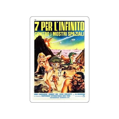 HORROR OF THE BLOOD MONSTERS (ITALIAN) 1970 Movie Poster STICKER Vinyl Die-Cut Decal - The Sticker Space