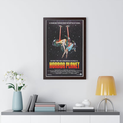 HORROR PLANET (INSEMINOID) 1981 - Framed Movie Poster-The Sticker Space