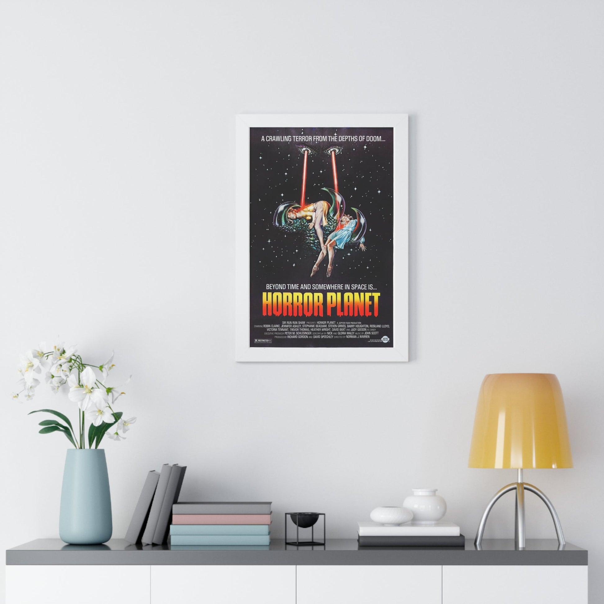 HORROR PLANET (INSEMINOID) 1981 - Framed Movie Poster-The Sticker Space