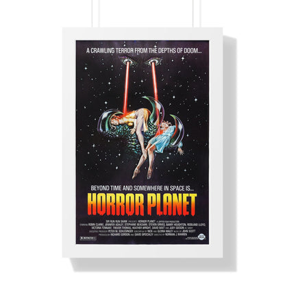 HORROR PLANET (INSEMINOID) 1981 - Framed Movie Poster-16″ x 24″-The Sticker Space