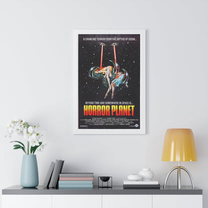 HORROR PLANET (INSEMINOID) 1981 - Framed Movie Poster-The Sticker Space