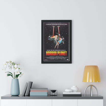 HORROR PLANET (INSEMINOID) 1981 - Framed Movie Poster-The Sticker Space