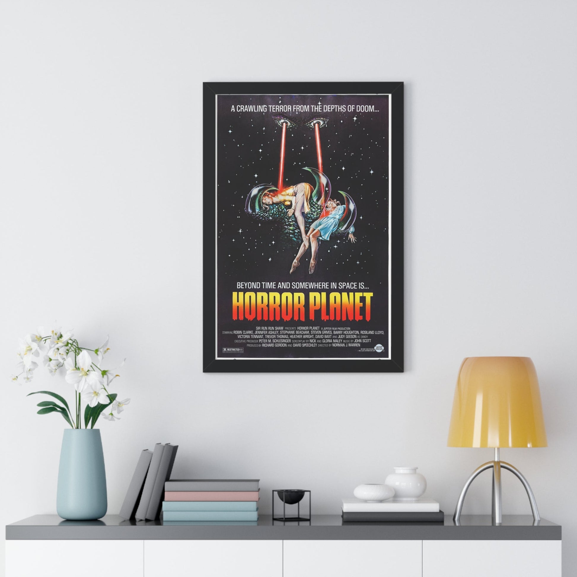 HORROR PLANET (INSEMINOID) 1981 - Framed Movie Poster-The Sticker Space