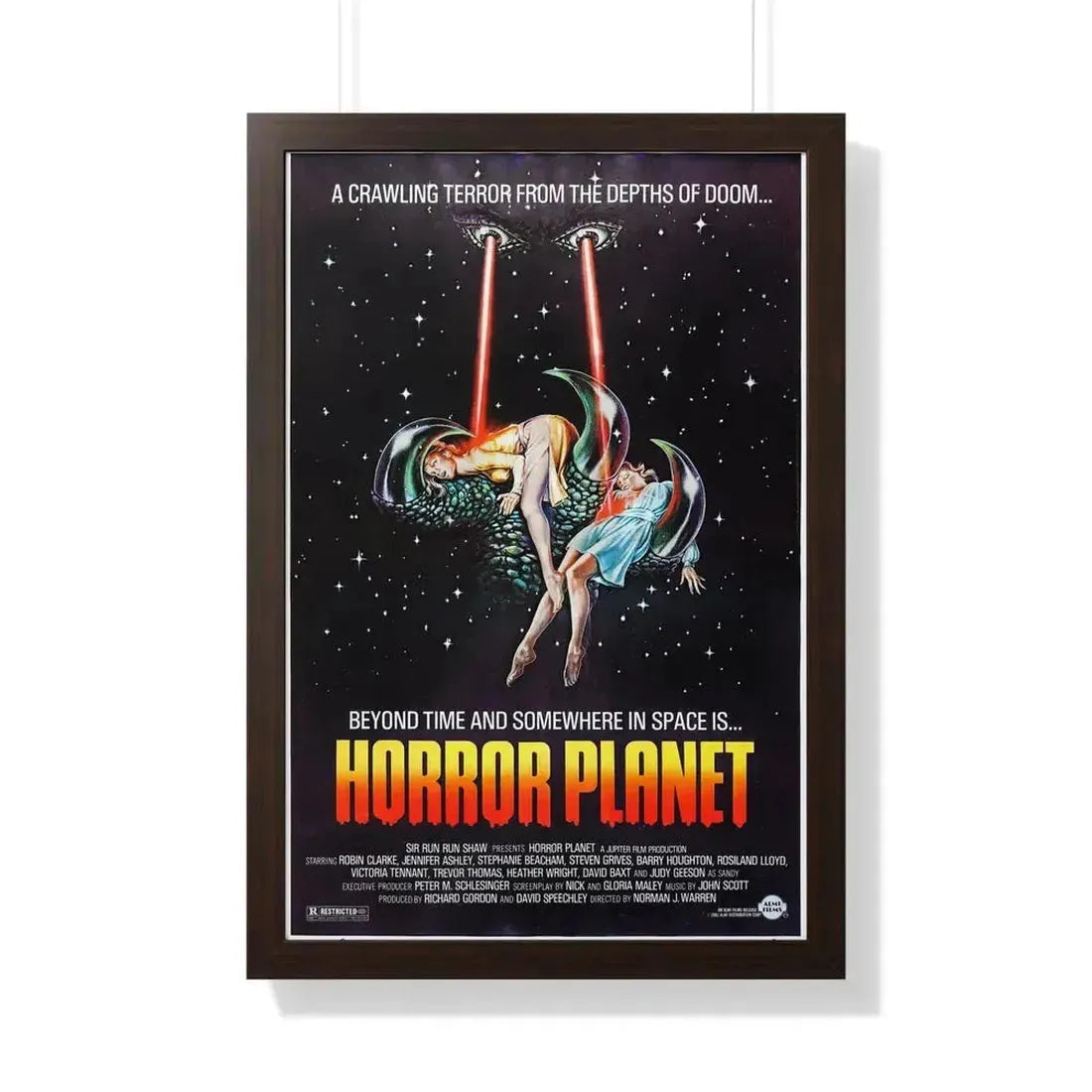 HORROR PLANET (INSEMINOID) 1981 - Framed Movie Poster - The Sticker Space