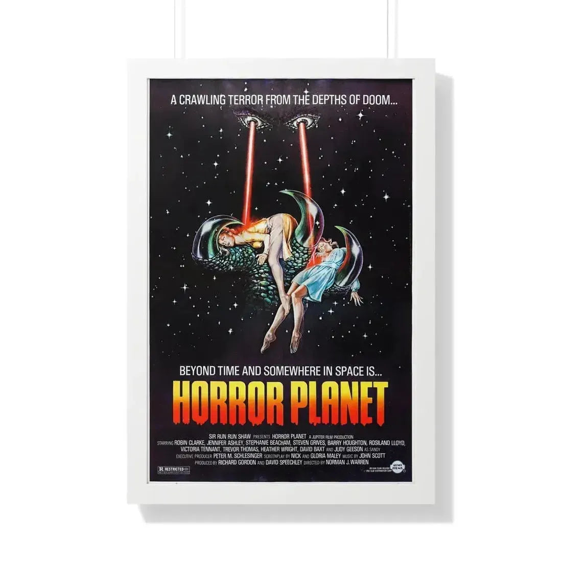 HORROR PLANET (INSEMINOID) 1981 - Framed Movie Poster - The Sticker Space