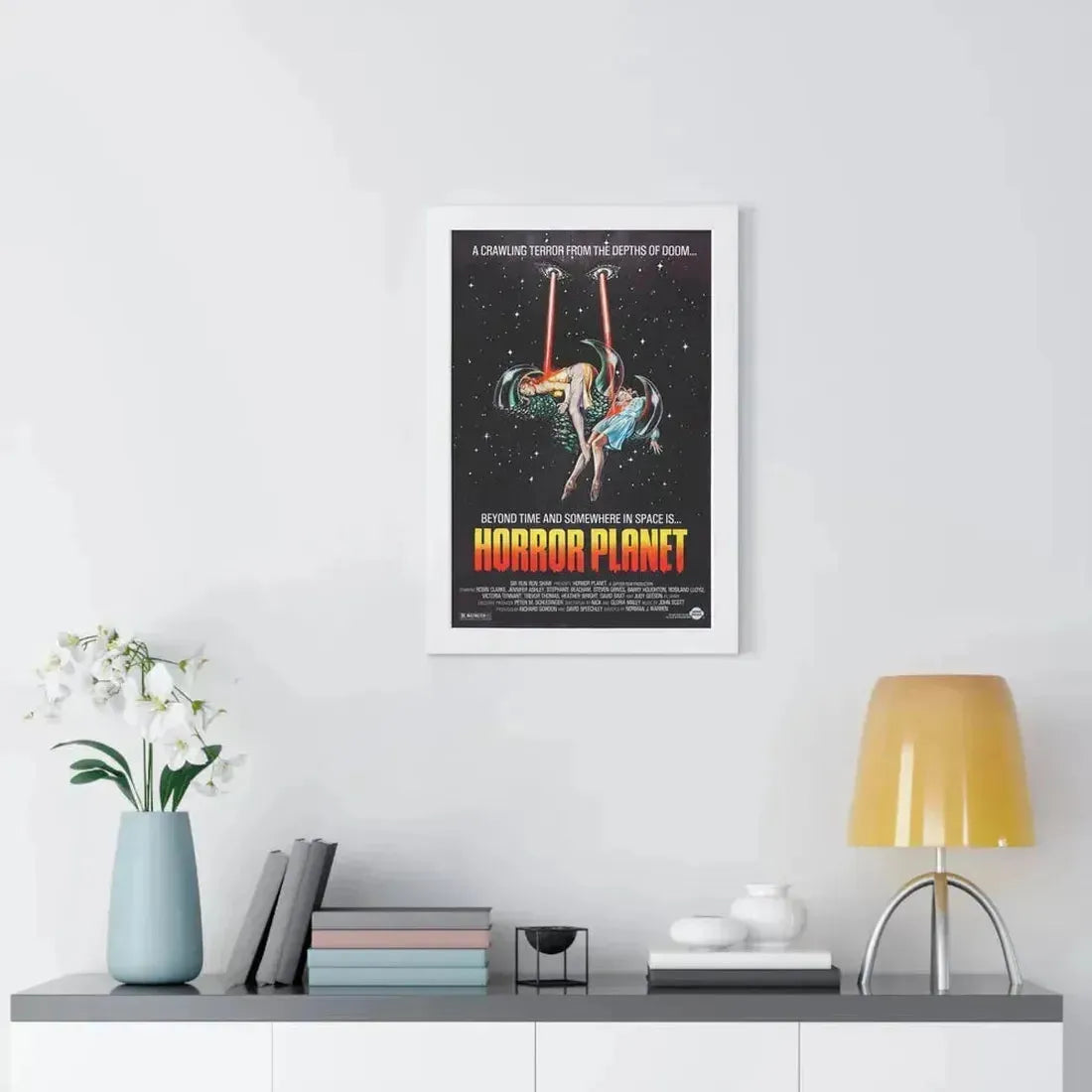 HORROR PLANET (INSEMINOID) 1981 - Framed Movie Poster - The Sticker Space