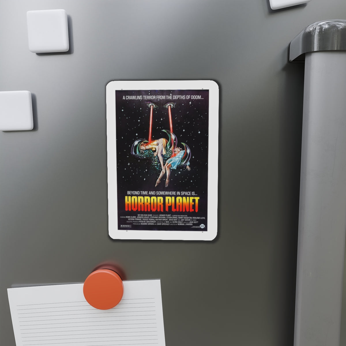 HORROR PLANET (INSEMINOID) 1981 Movie Poster - Die-Cut Magnet-The Sticker Space