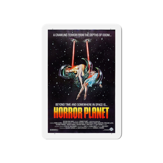 HORROR PLANET (INSEMINOID) 1981 Movie Poster - Die-Cut Magnet-6 × 6"-The Sticker Space