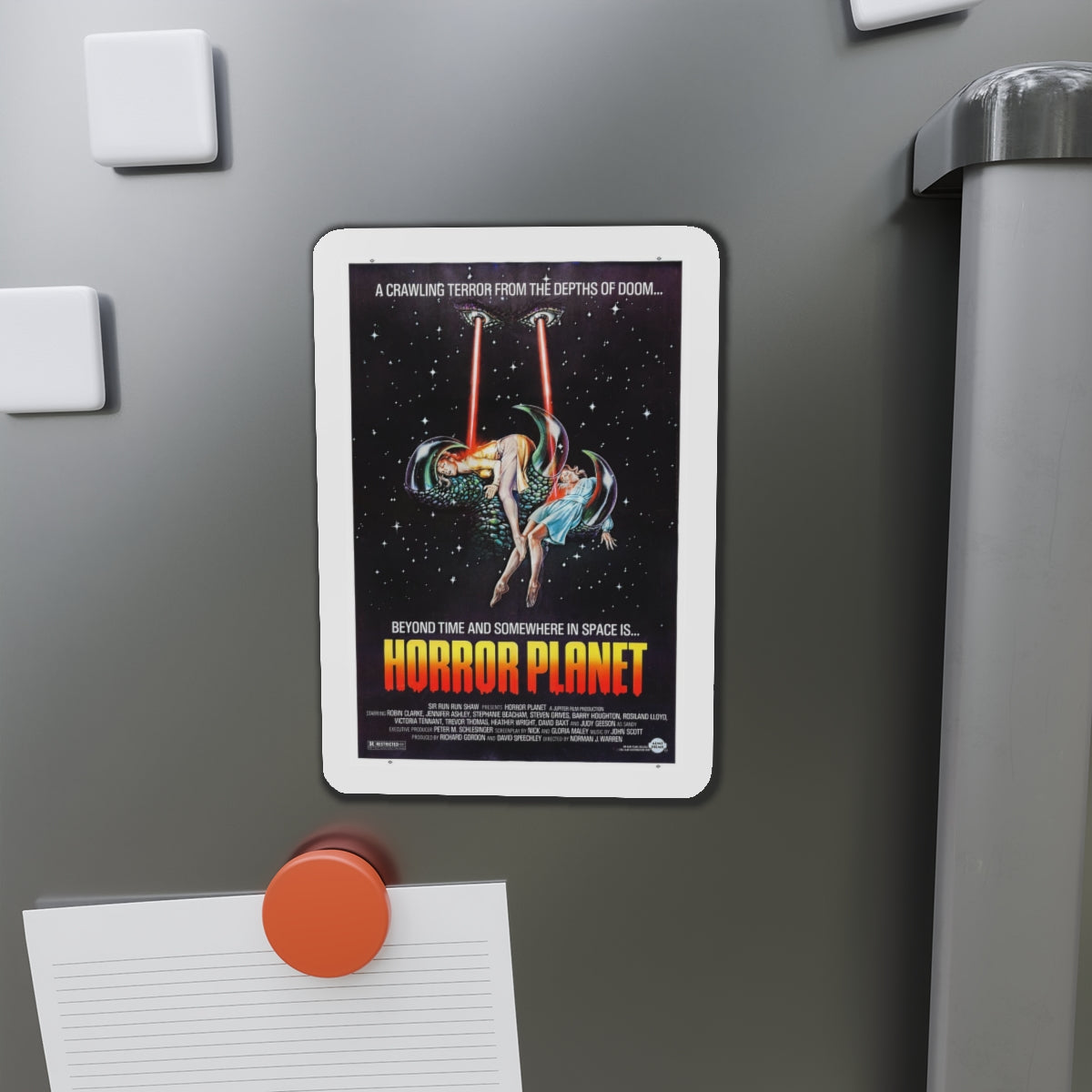 HORROR PLANET (INSEMINOID) 1981 Movie Poster - Refrigerator Magnet-The Sticker Space