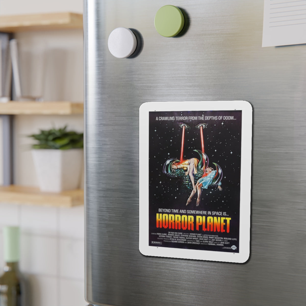 HORROR PLANET (INSEMINOID) 1981 Movie Poster - Refrigerator Magnet-The Sticker Space