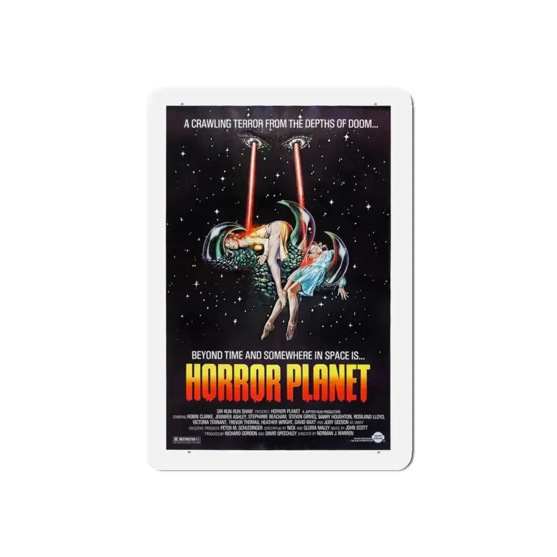 HORROR PLANET (INSEMINOID) 1981 Movie Poster - Refrigerator Magnet - The Sticker Space