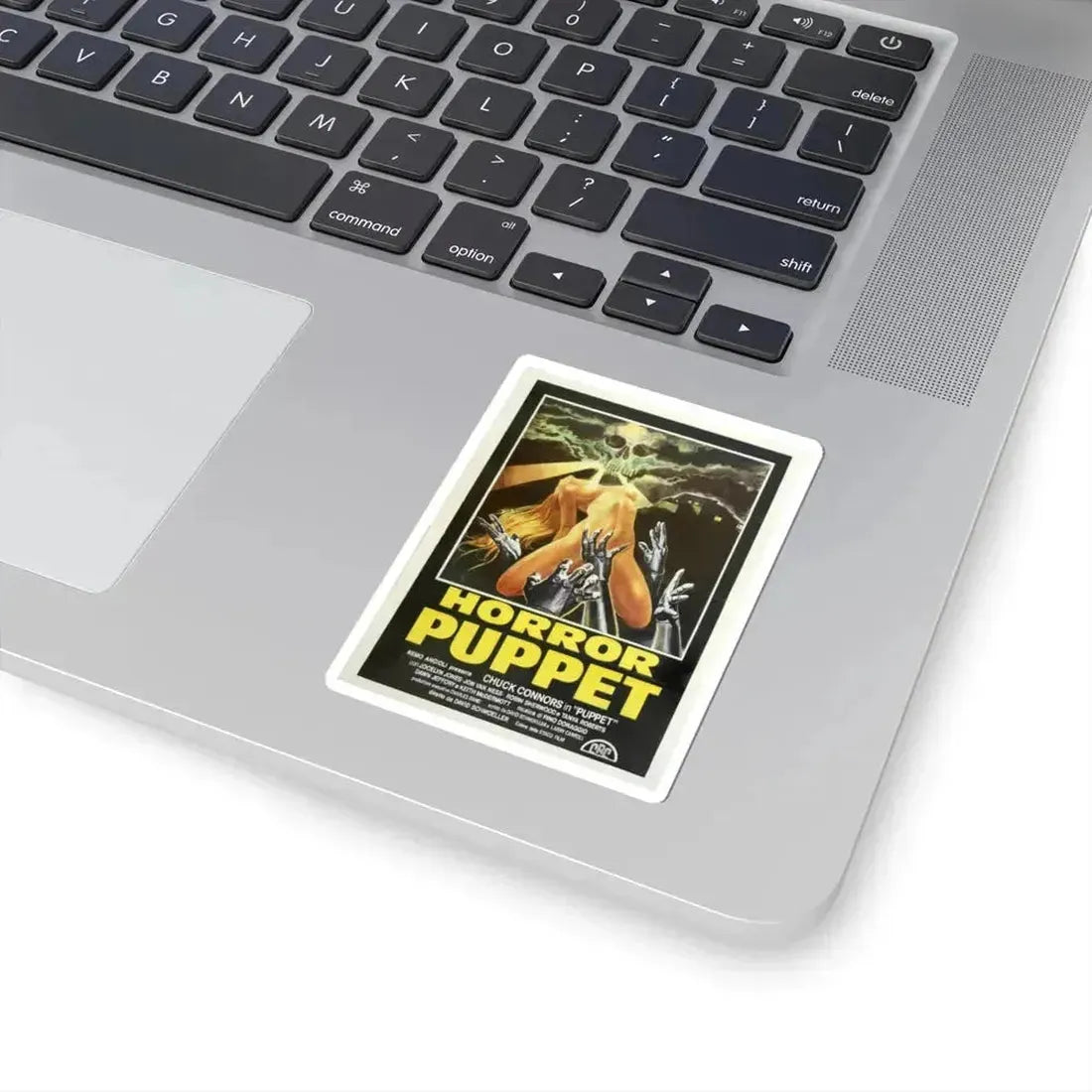 HORROR PUPPET (TOURIST TRAP) 1979 Movie Poster - STICKER Vinyl Kiss-Cut Decal - The Sticker Space