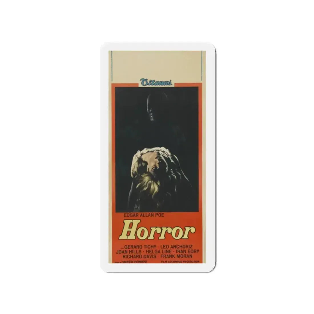 HORROR (THE BLANCHEVILLE MONSTER) 1963 Movie Poster - Refrigerator Magnet 2 Inch - The Sticker Space