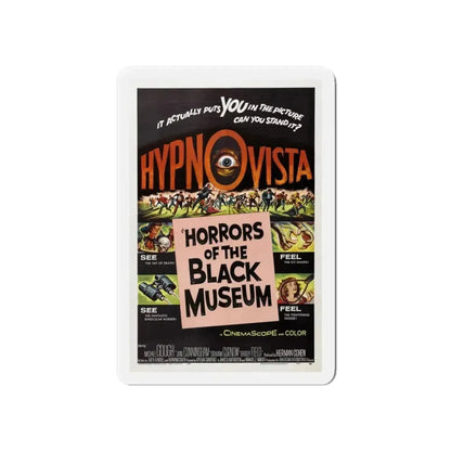 HORRORS OF THE BLACK MUSEUM 1959 Movie Poster - Refrigerator Magnet - The Sticker Space