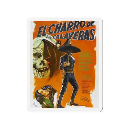 HORSEMAN OF THE SKULLS 1965 Movie Poster - Refrigerator Magnet - The Sticker Space