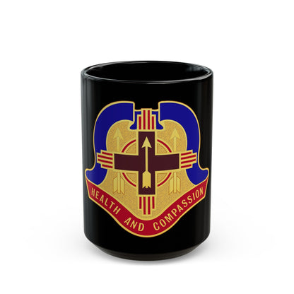 Hospital Sandia Base (U.S. Army) Black Coffee Mug-15oz-The Sticker Space