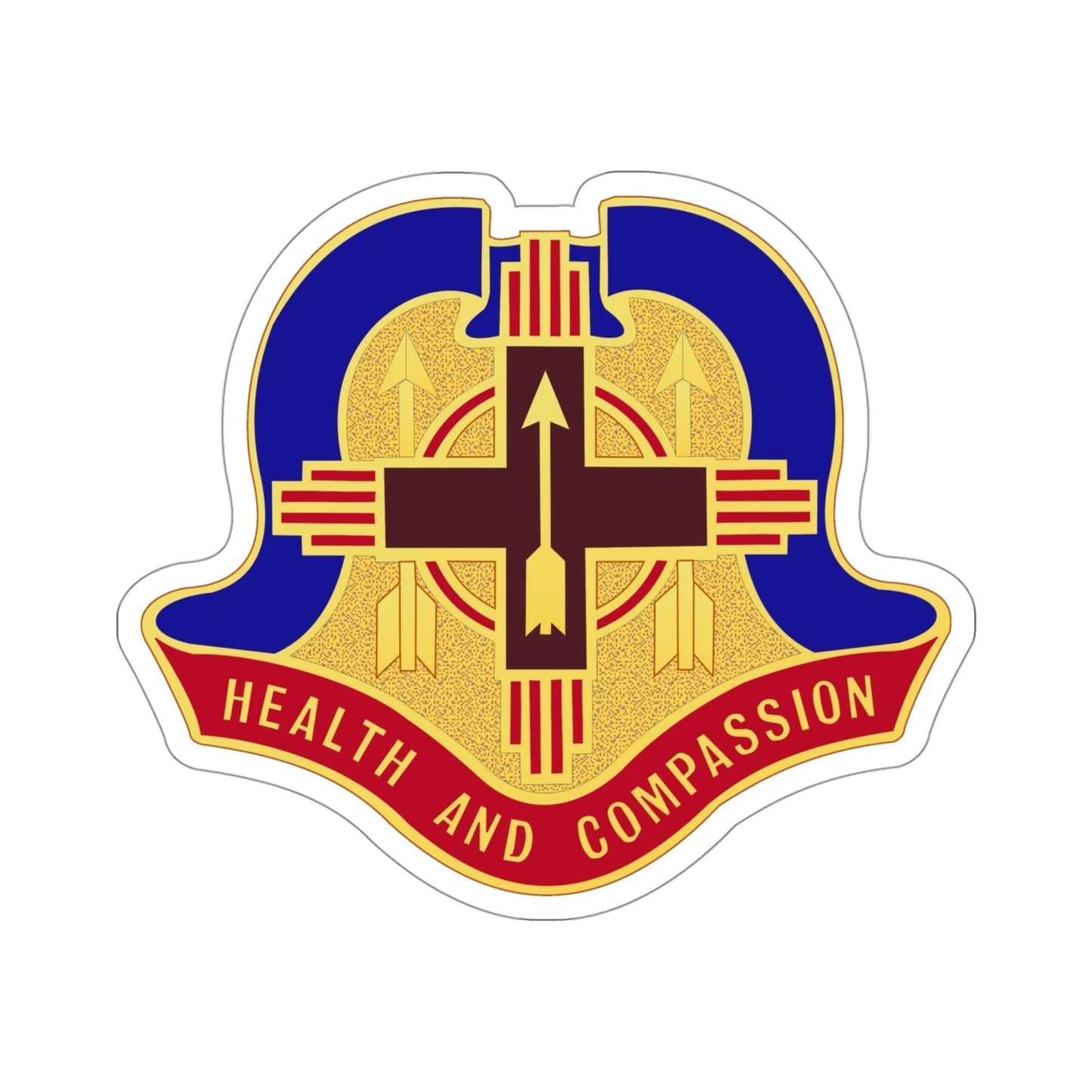 Hospital Sandia Base (U.S. Army) STICKER Vinyl Die-Cut Decal-4 Inch-The Sticker Space