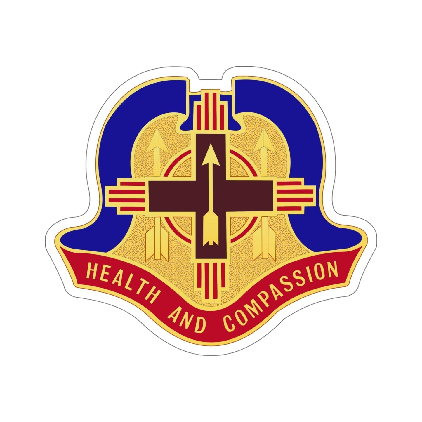 Hospital Sandia Base (U.S. Army) STICKER Vinyl Die-Cut Decal-6 Inch-The Sticker Space