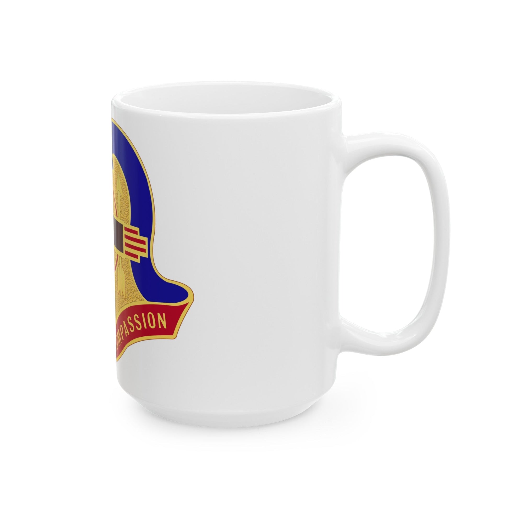 Hospital Sandia Base (U.S. Army) White Coffee Mug-The Sticker Space