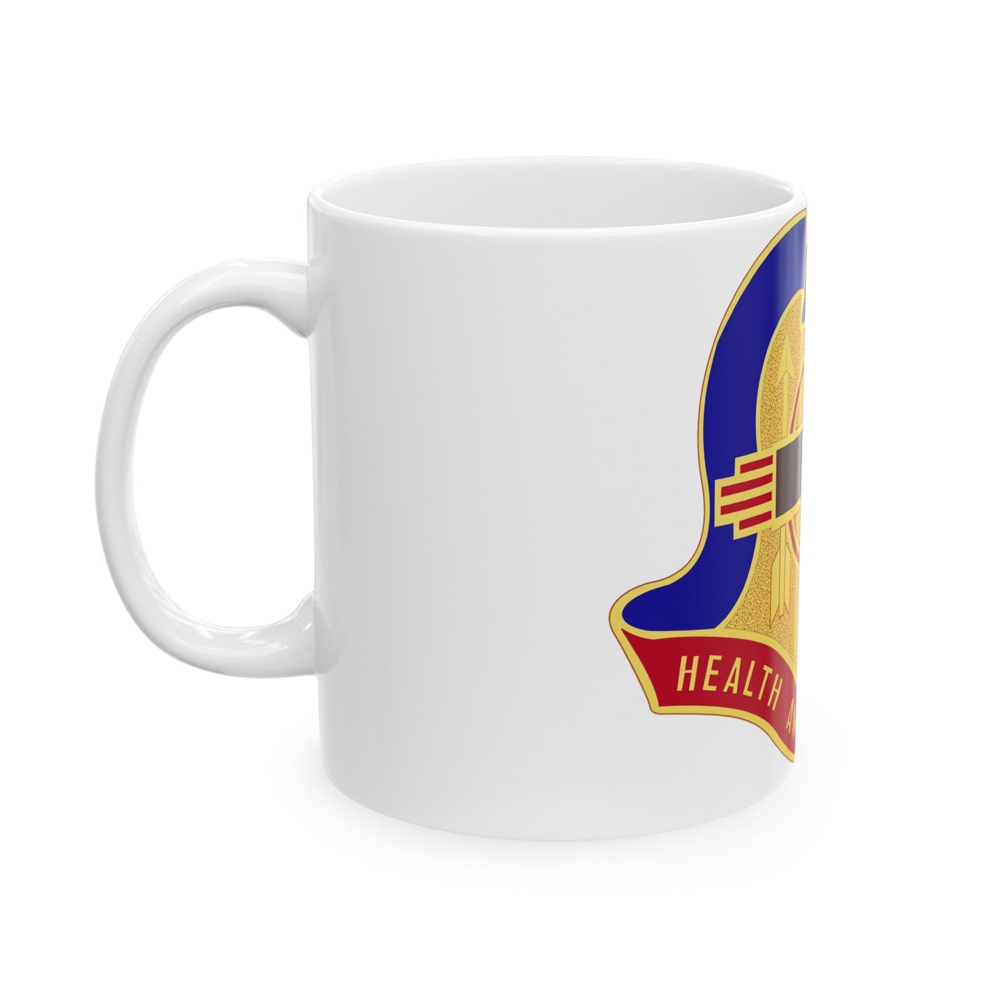 Hospital Sandia Base (U.S. Army) White Coffee Mug-The Sticker Space