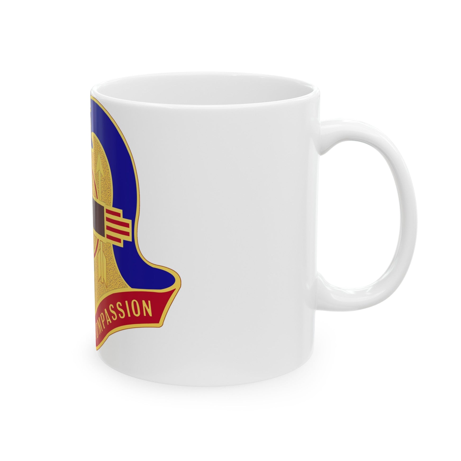 Hospital Sandia Base (U.S. Army) White Coffee Mug-The Sticker Space