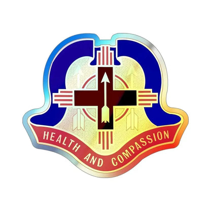 Hospital Sandia Base (U.S. Army) Holographic STICKER Die-Cut Vinyl Decal 5 Inch Holographic - The Sticker Space