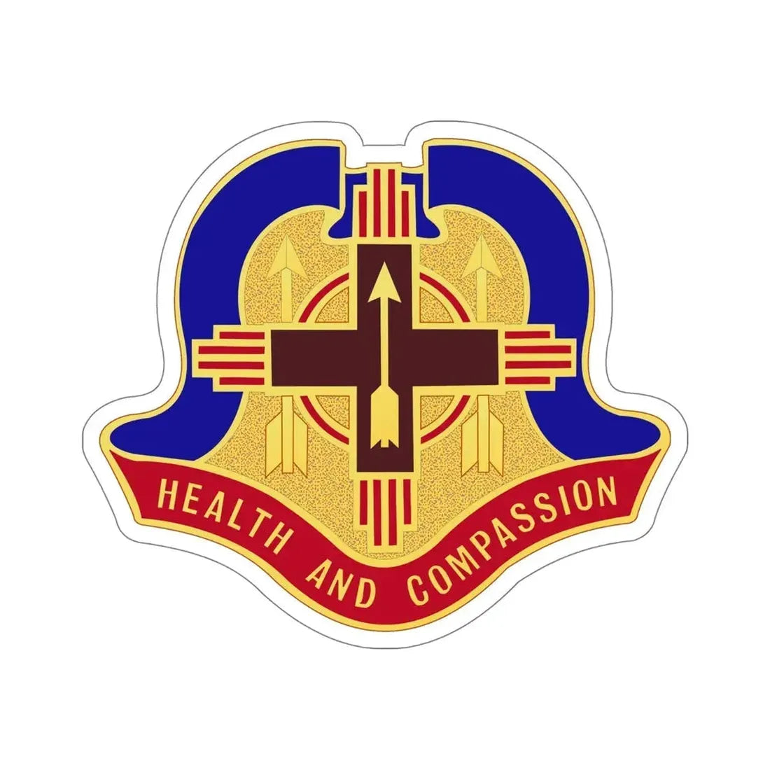 Hospital Sandia Base (U.S. Army) STICKER Vinyl Die-Cut Decal 6 Inch - The Sticker Space