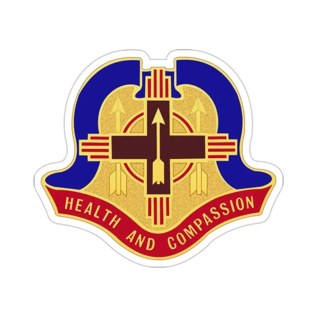 Hospital Sandia Base (U.S. Army) STICKER Vinyl Die-Cut Decal - The Sticker Space
