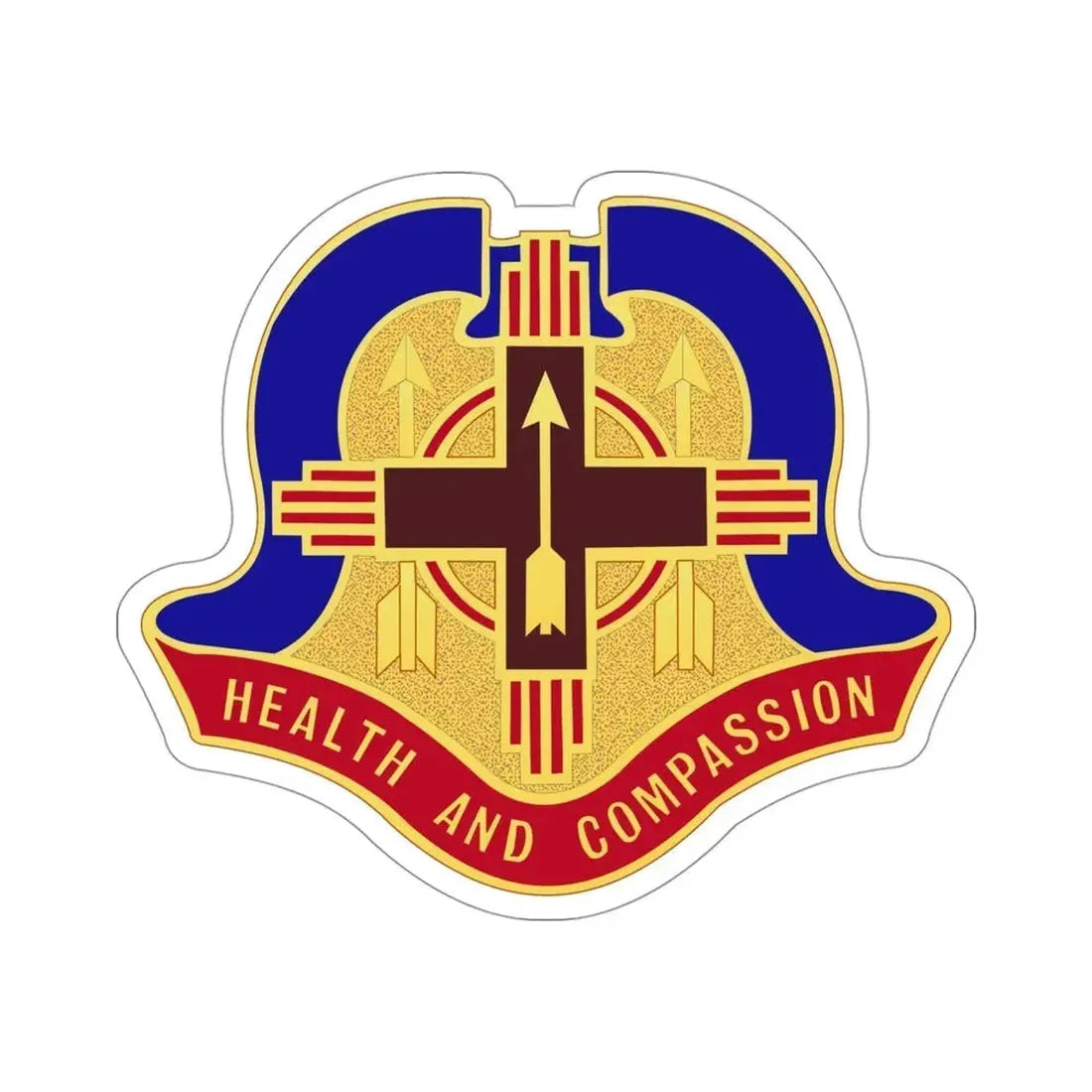 Hospital Sandia Base (U.S. Army) STICKER Vinyl Die-Cut Decal - The Sticker Space