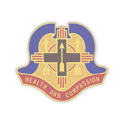 Hospital Sandia Base (U.S. Army) STICKER Vinyl Kiss-Cut Decal 3 Inch Transparent - The Sticker Space