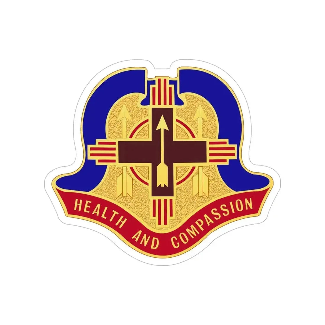 Hospital Sandia Base (U.S. Army) Transparent STICKER Die-Cut Vinyl Decal - The Sticker Space