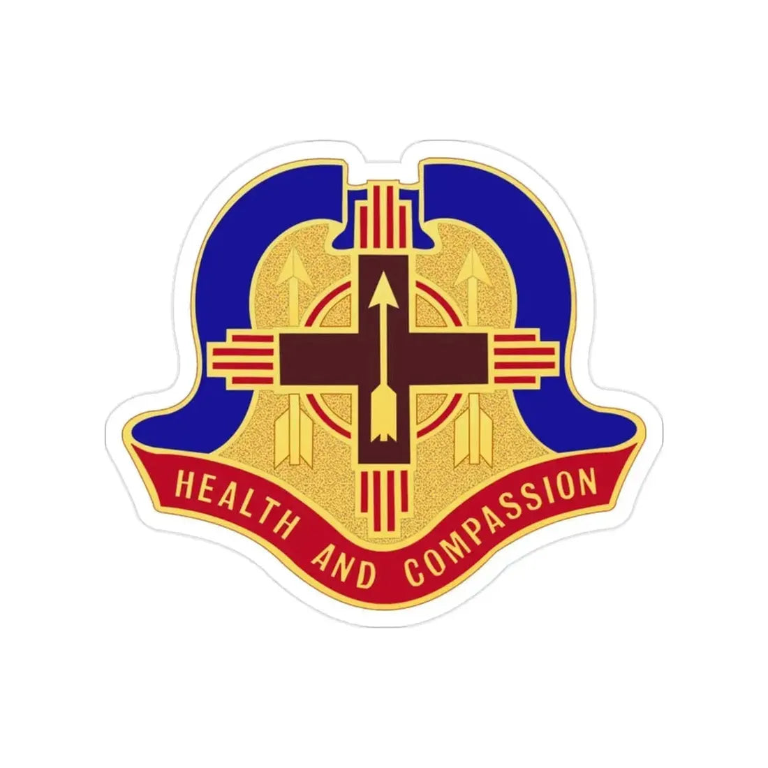 Hospital Sandia Base (U.S. Army) Transparent STICKER Die-Cut Vinyl Decal - The Sticker Space