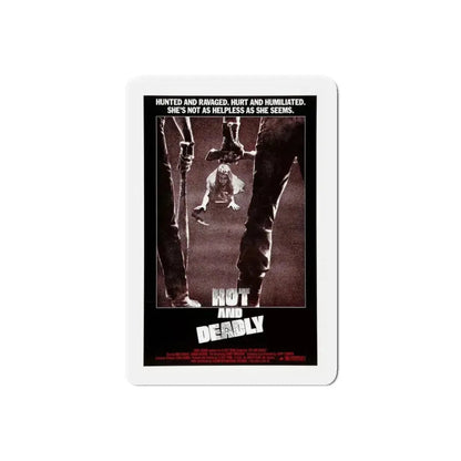 HOT AND DEADLY 1982 Movie Poster - Refrigerator Magnet - The Sticker Space
