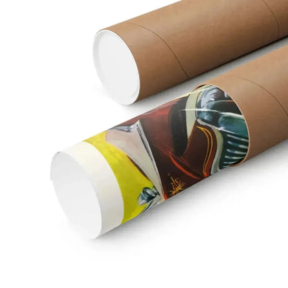 HOT CAR GIRL 1958 - Paper Movie Poster - The Sticker Space