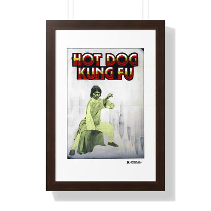 HOT DOG KUNG FU 1979 - Framed Movie Poster-16″ x 24″-The Sticker Space