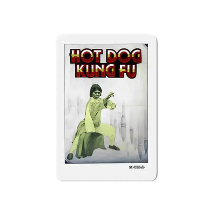 HOT DOG KUNG FU 1979 Movie Poster - Refrigerator Magnet - The Sticker Space