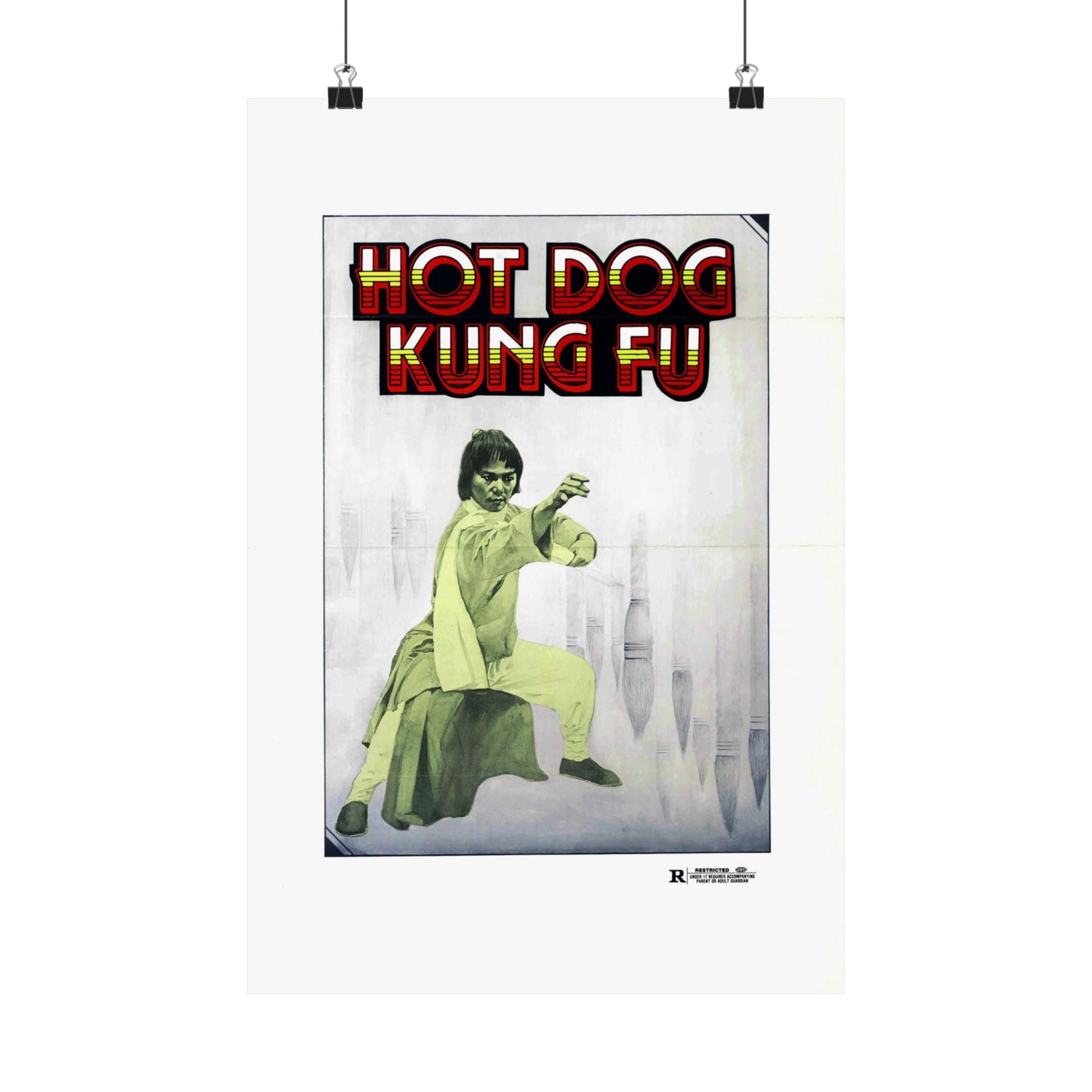 HOT DOG KUNG FU 1979 - Paper Movie Poster-12″ x 18″-The Sticker Space