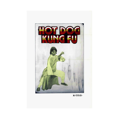 HOT DOG KUNG FU 1979 - Paper Movie Poster-The Sticker Space