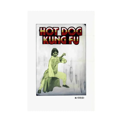 HOT DOG KUNG FU 1979 - Paper Movie Poster - The Sticker Space