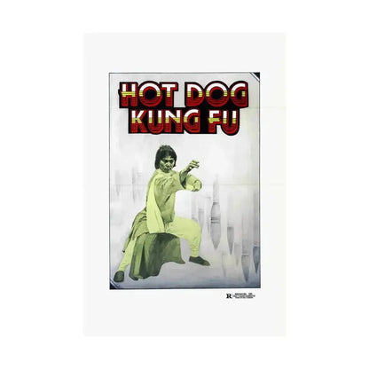 HOT DOG KUNG FU 1979 - Paper Movie Poster - The Sticker Space