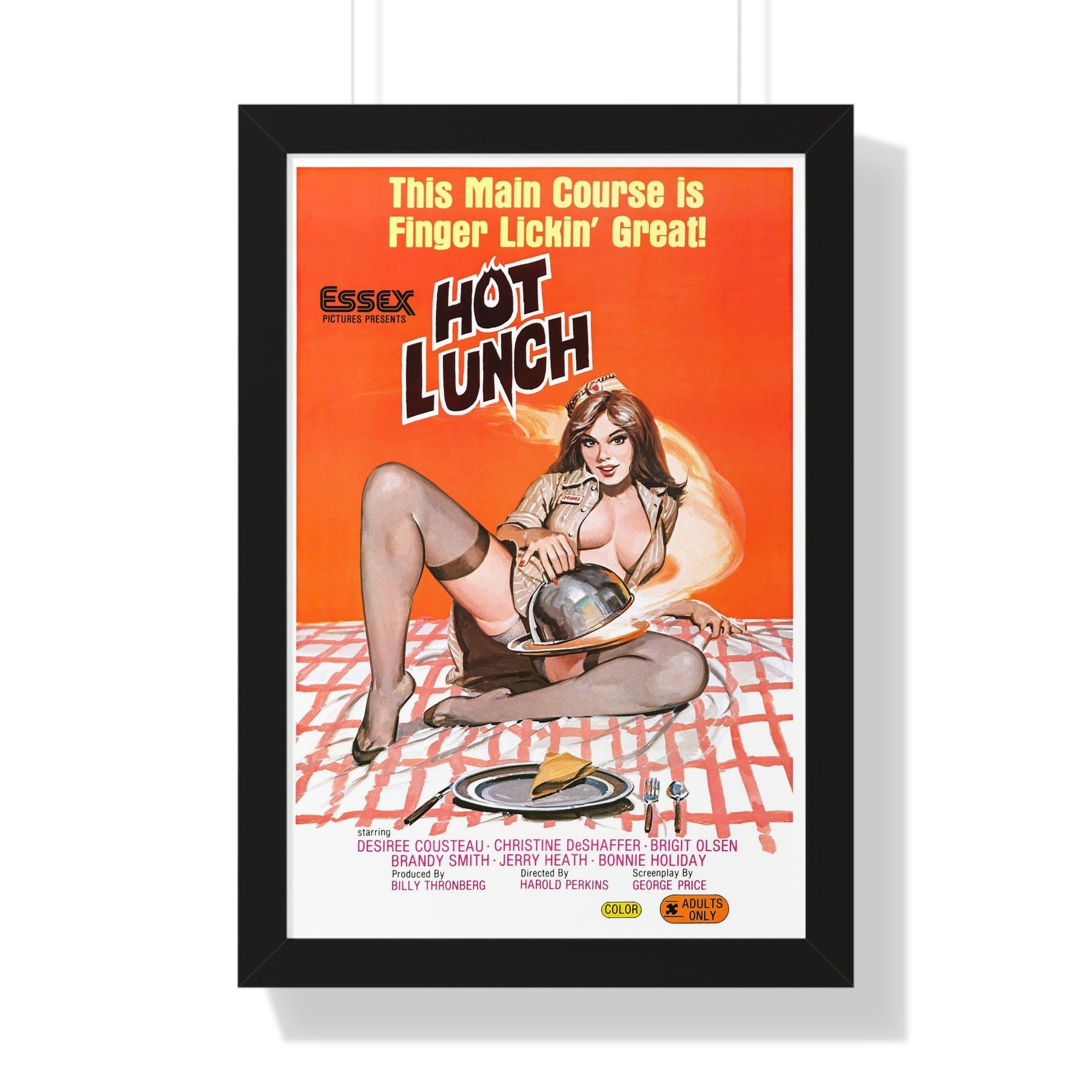 HOT LUNCH 1978 - Framed Movie Poster-16″ x 24″-The Sticker Space