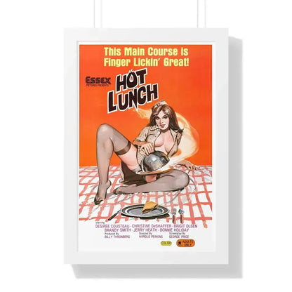 HOT LUNCH 1978 - Framed Movie Poster - The Sticker Space