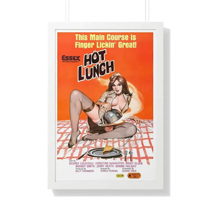 HOT LUNCH 1978 - Framed Movie Poster - The Sticker Space