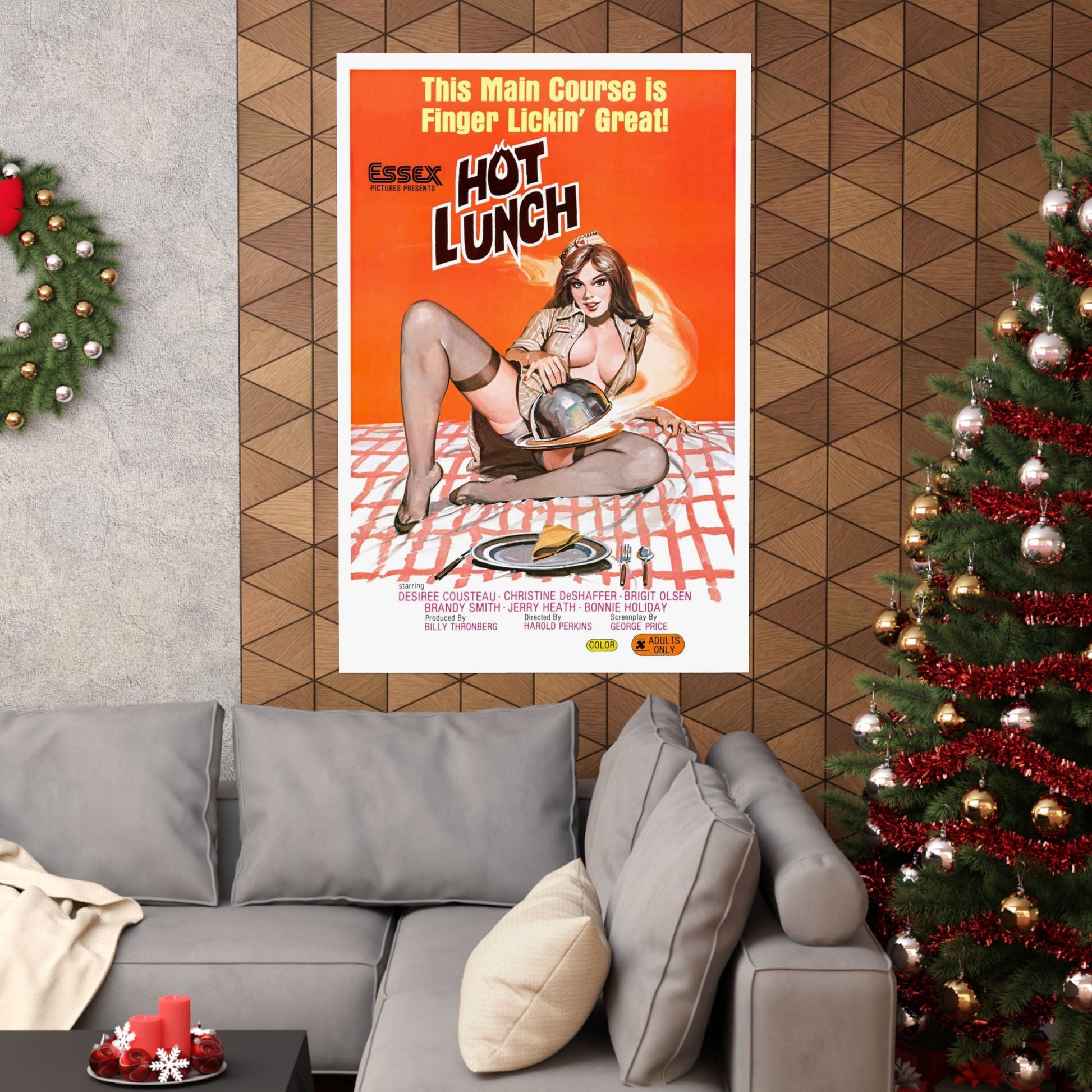 HOT LUNCH 1978 - Paper Movie Poster-The Sticker Space