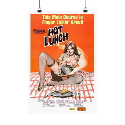 HOT LUNCH 1978 - Paper Movie Poster - The Sticker Space