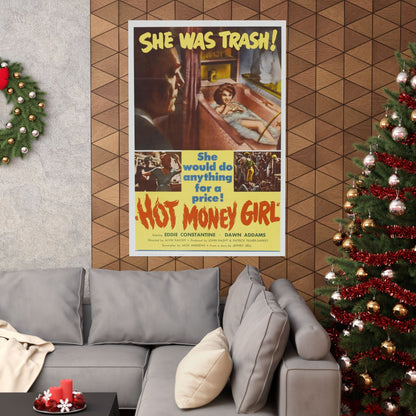 HOT MONEY GIRL 1959 - Paper Movie Poster-The Sticker Space